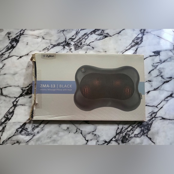 Zyllion Shiatsu Back & Neck Massager Deep Tissue Massage Pillow w Heat NEW NWT - Picture 13 of 16